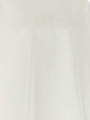 Jil Sander Baumwoll-T-Shirt in Weiß mit Logo und Rundhalsausschnitt