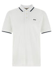 Hugo Boss Weißes Poloshirt aus Baumwolle