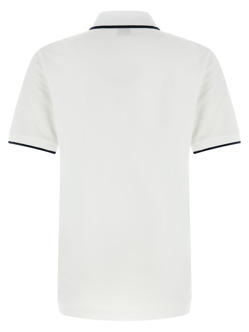 Hugo Boss Weißes Poloshirt aus Baumwolle