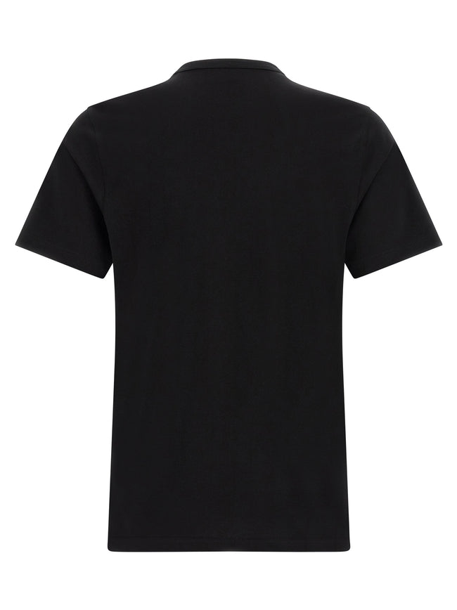 Diesel Schwarzes Baumwoll-T-Shirt