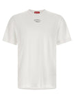 Diesel Weißes Baumwoll-T-Shirt