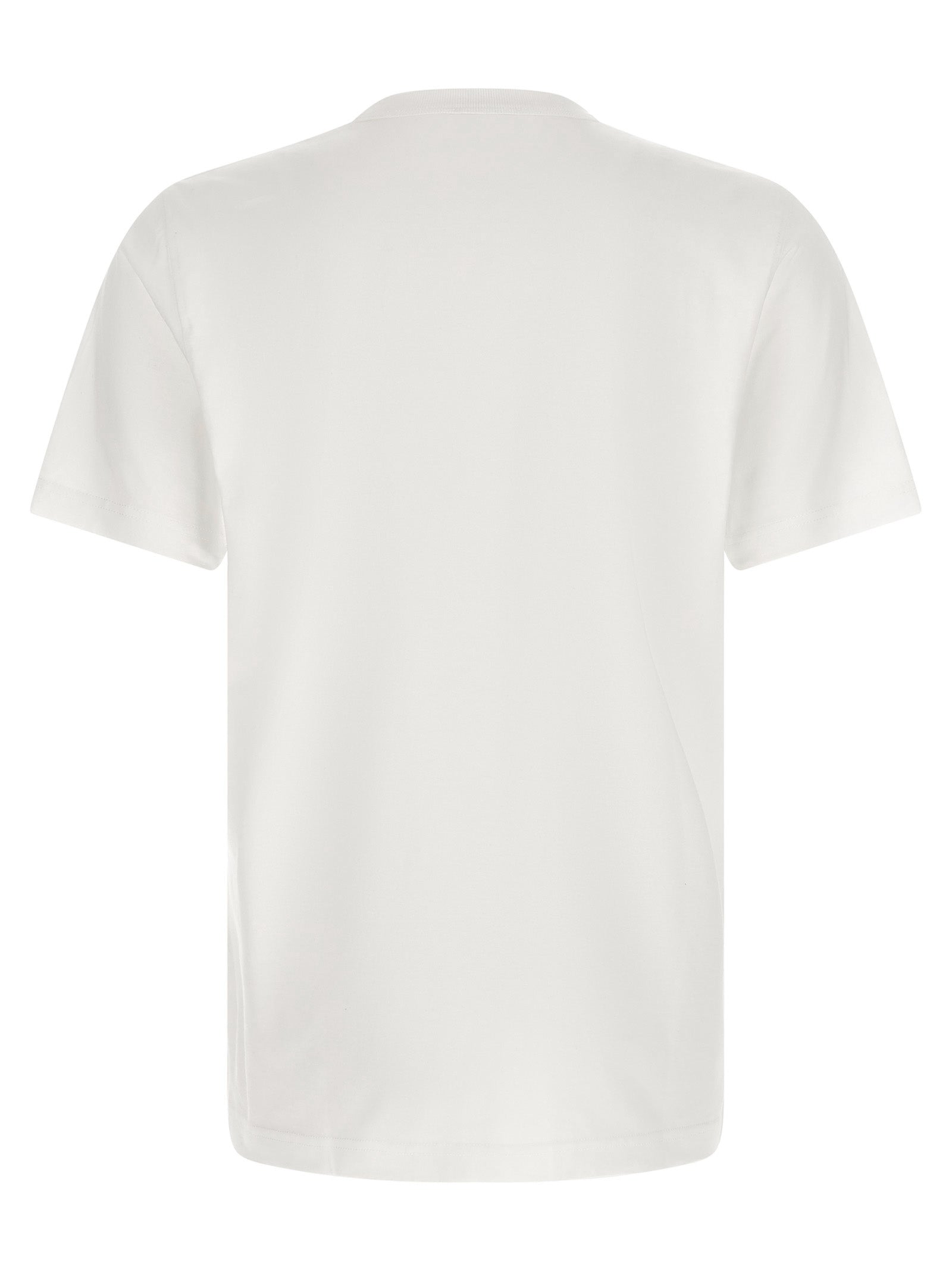 Diesel Weißes Baumwoll-T-Shirt