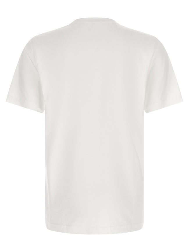Diesel Weißes Baumwoll-T-Shirt