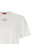 Diesel Weißes Baumwoll-T-Shirt
