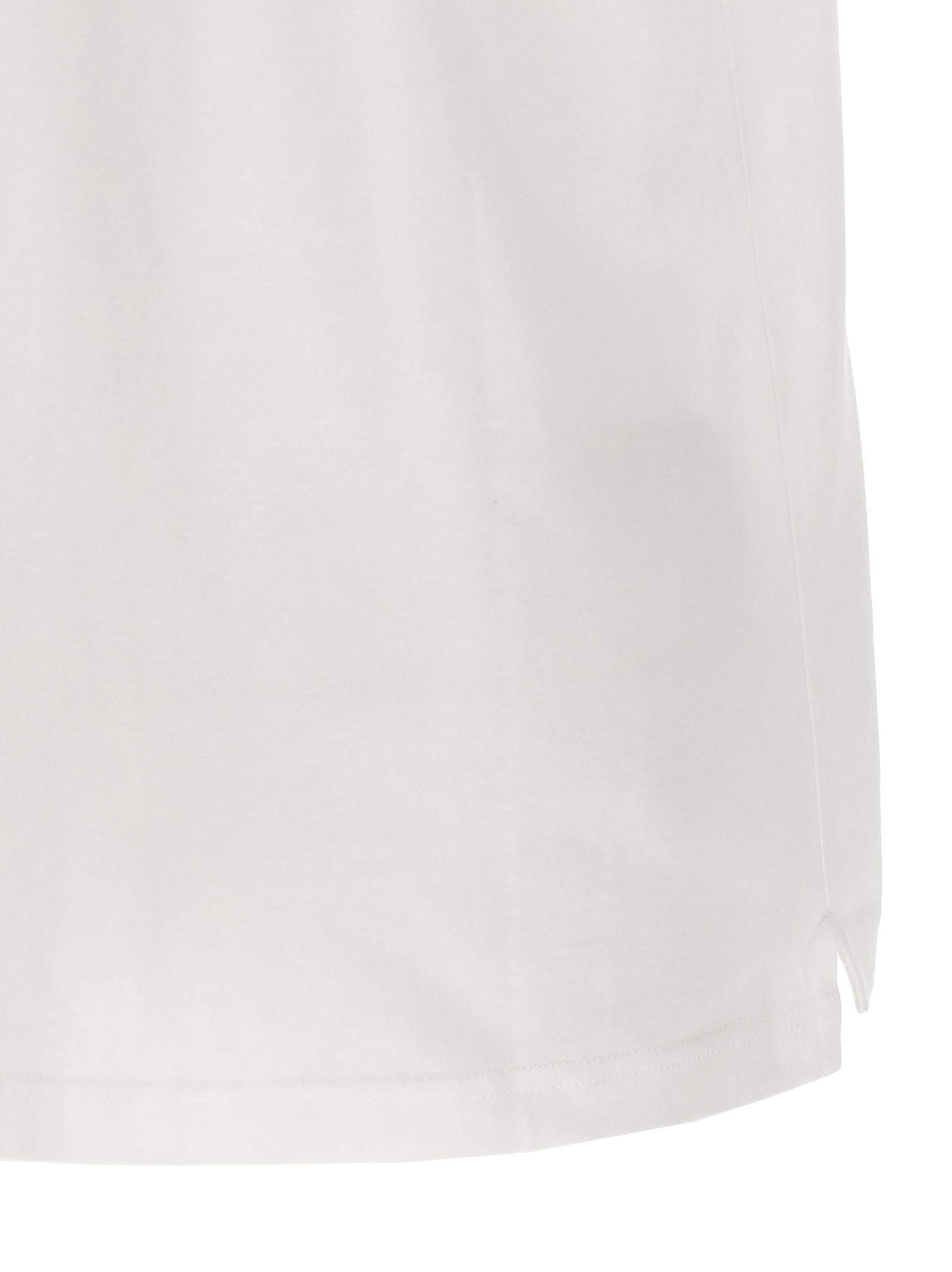 Diesel Weißes Baumwoll-T-Shirt