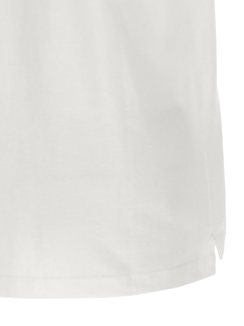 Diesel Weißes Baumwoll-T-Shirt