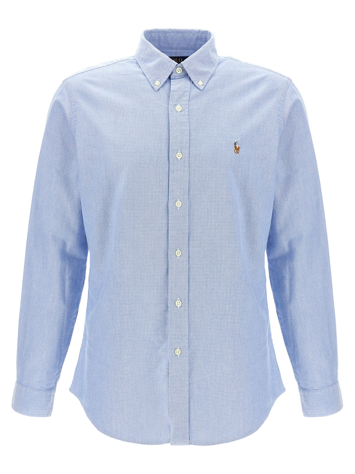 Polo Ralph Lauren Blaue Baumwollbluse