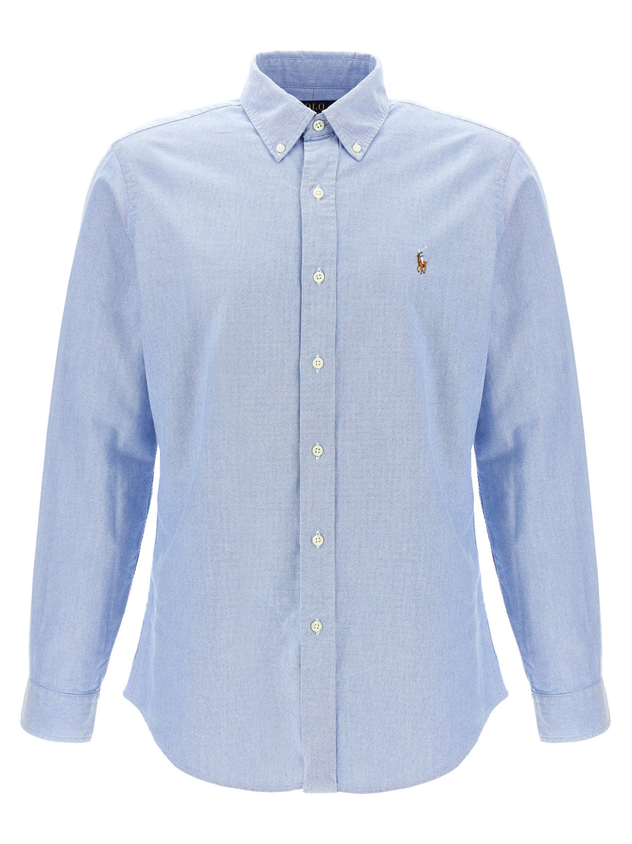 Polo Ralph Lauren Blaue Baumwollbluse