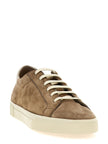 Brunello Cucinelli Beige Kalbsleder Low-Top-Sneaker
