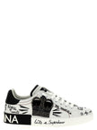 Dolce & Gabbana Bicolor Calfskin Sneakers