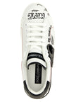 Dolce & Gabbana Bicolor Calfskin Sneakers