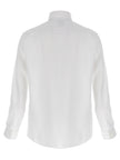 Brunello Cucinelli Weiße Leinenbluse