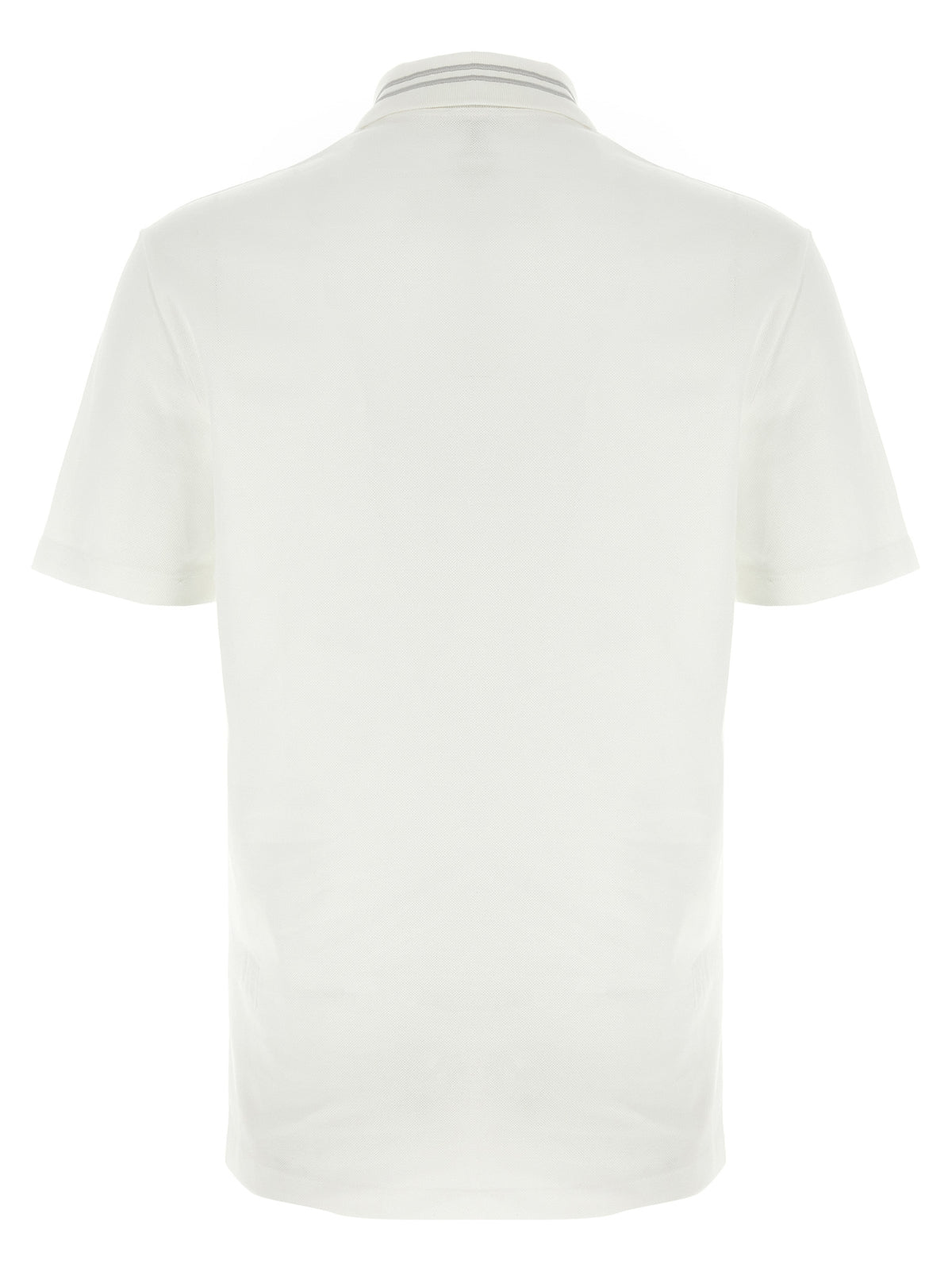 Versace Weißes Poloshirt aus Baumwolle