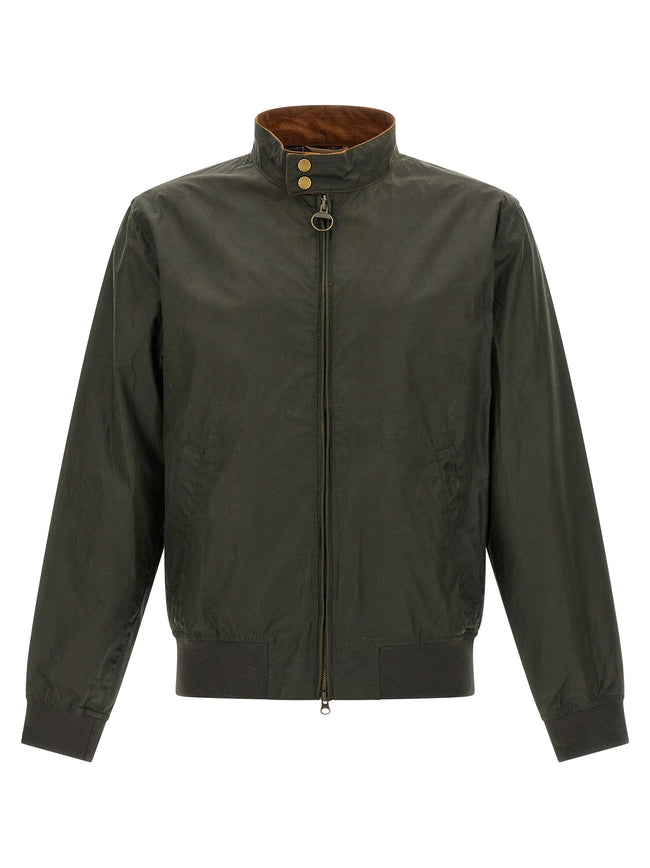 Barbour Zweifarbiger Baumwollmantel