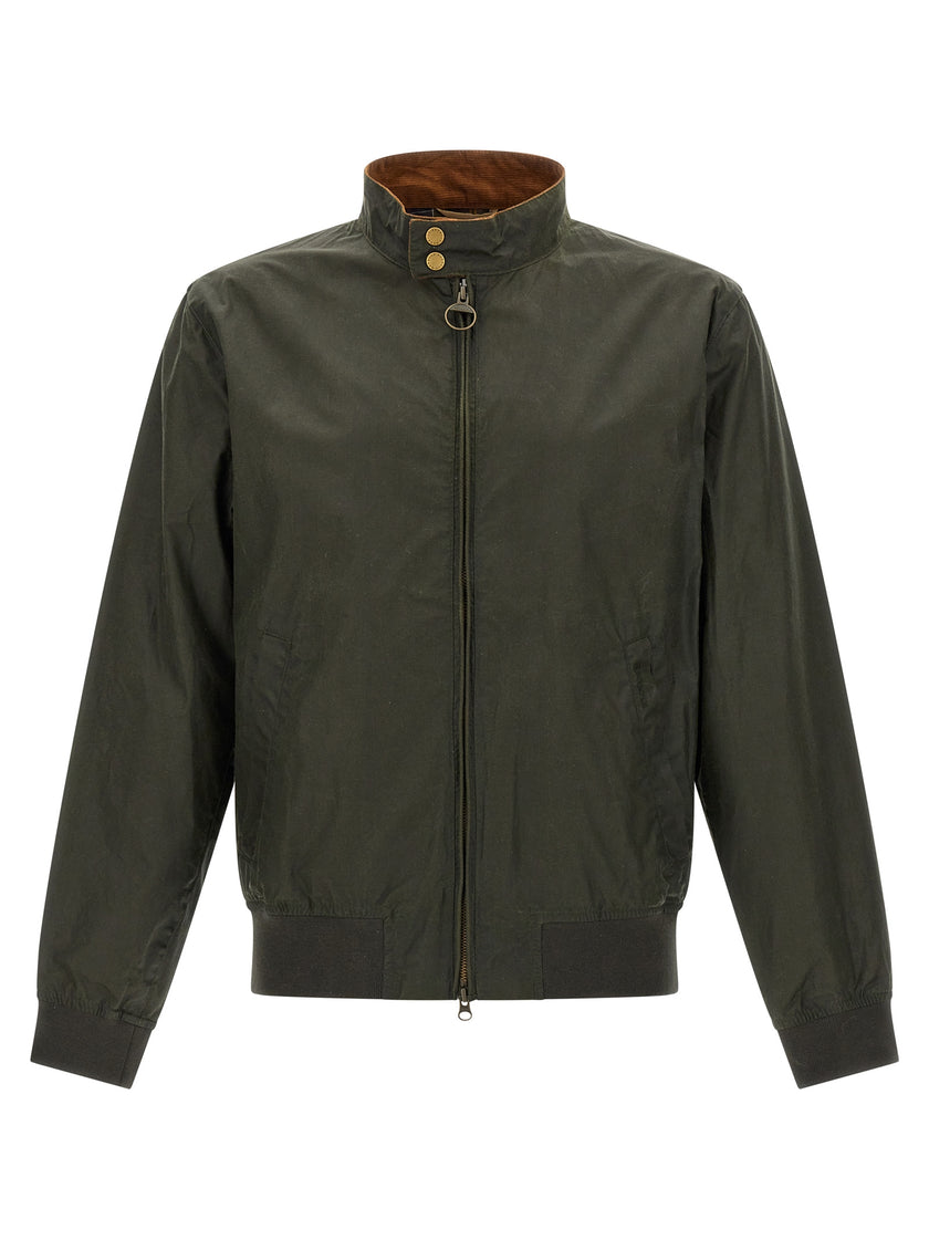 Barbour Zweifarbiger Baumwollmantel