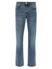 Ami Paris Blaue Jeans aus Baumwolle im geraden Schnitt
