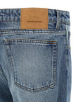 Ami Paris Blaue Jeans aus Baumwolle im geraden Schnitt