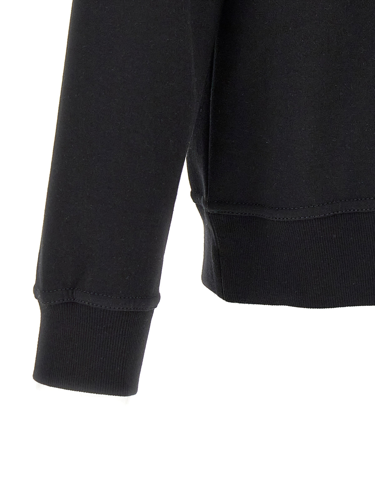 Brunello Cucinelli Black Cotton Sweatshirt