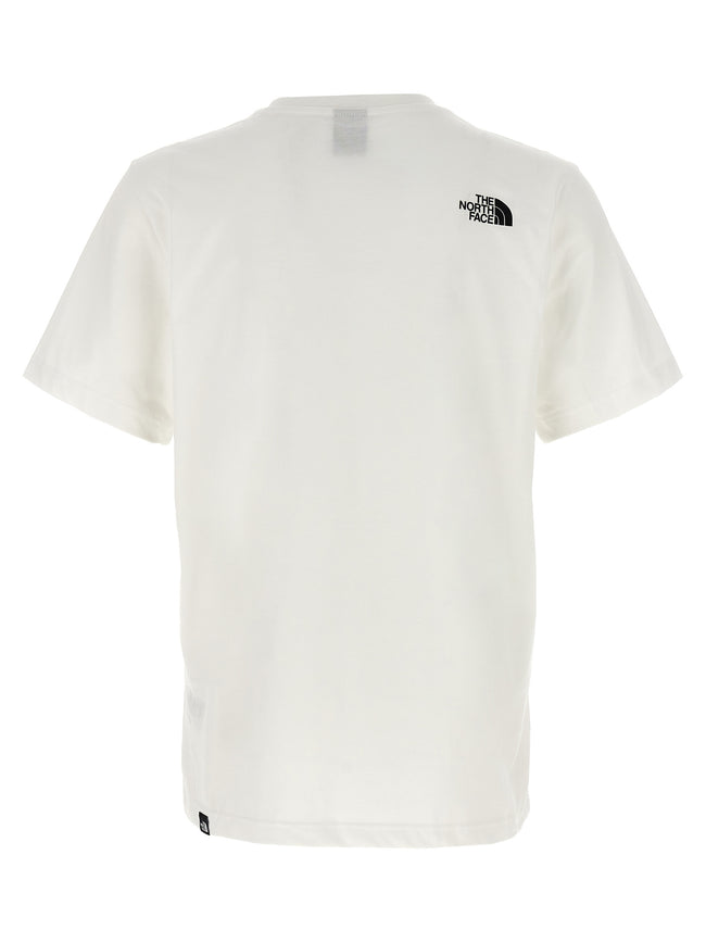 The North Face Weißes Baumwoll-T-Shirt