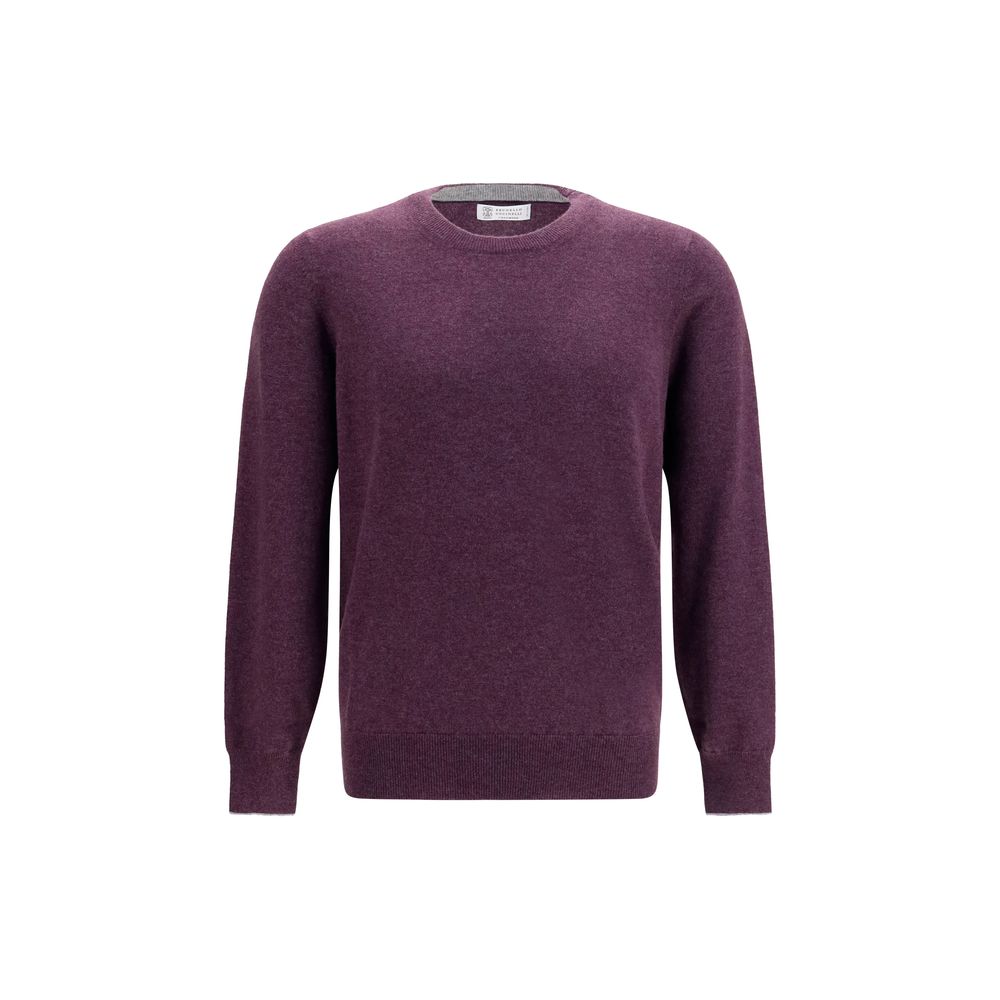 Brunello Cucinelli Lilac Cashmere Sweater