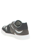 Dolce & Gabbana Graue Kalbsleder-Sneaker im Athletic-Stil