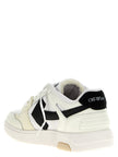 Off-White Zweifarbige Sneaker aus Rindsleder im Athletic-Stil