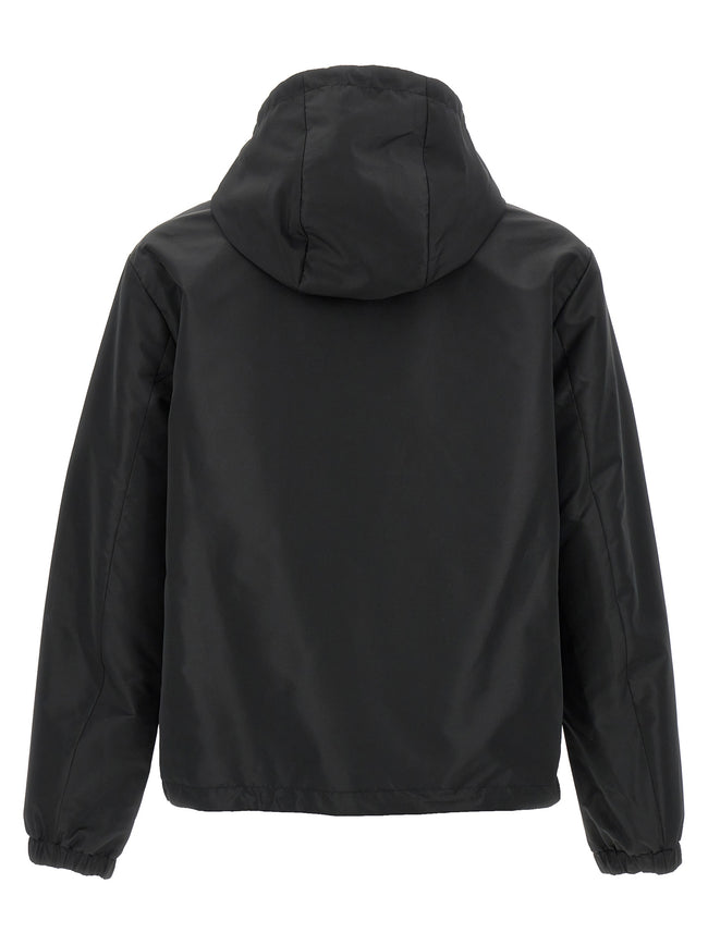 Fendi Schwarze Shell-Jacke aus Polyester