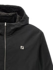 Fendi Schwarze Shell-Jacke aus Polyester