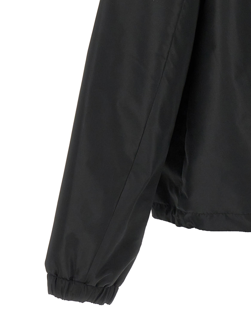 Fendi Schwarze Shell-Jacke aus Polyester