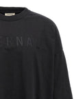 Fear Of God Schwarzes Baumwoll-T-Shirt