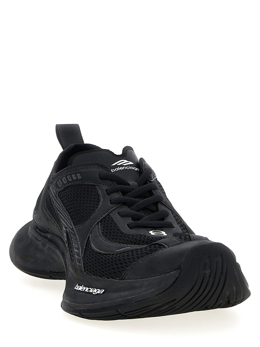 Balenciaga Schwarze Sneaker aus Polyester für sportliche Looks