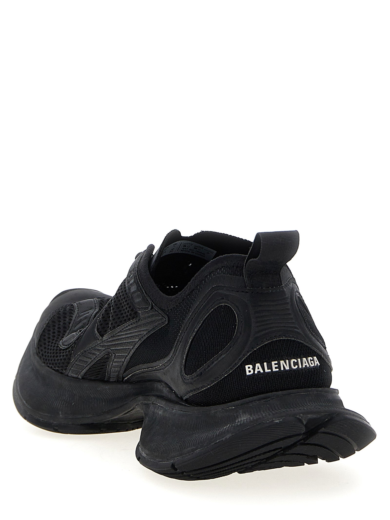 Balenciaga Schwarze Sneaker aus Polyester für sportliche Looks