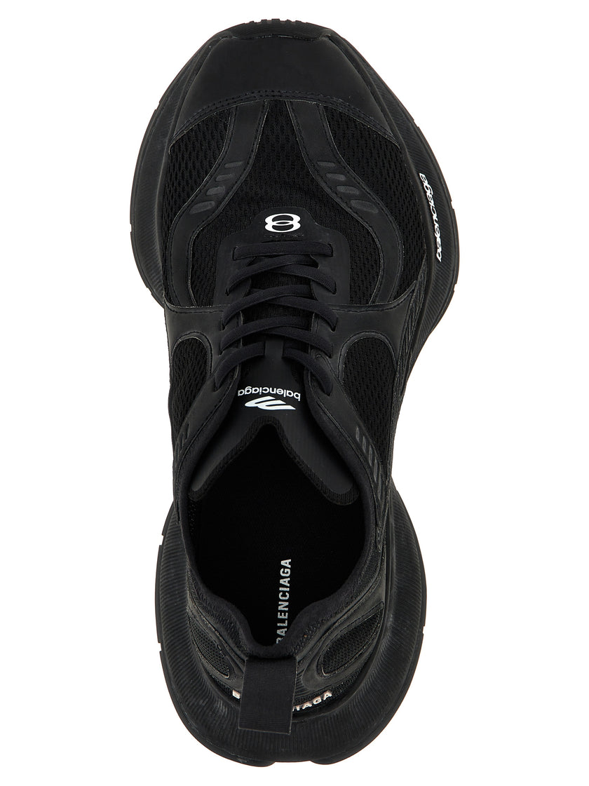 Balenciaga Schwarze Sneaker aus Polyester für sportliche Looks