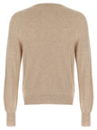 MA'RY'YA Beige Cotton Cardigan