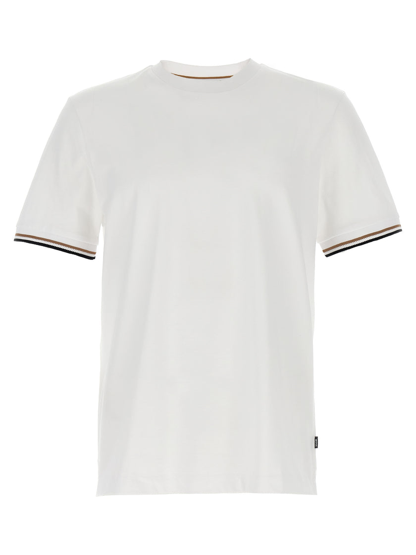 Hugo Boss Weißes Baumwoll-T-Shirt