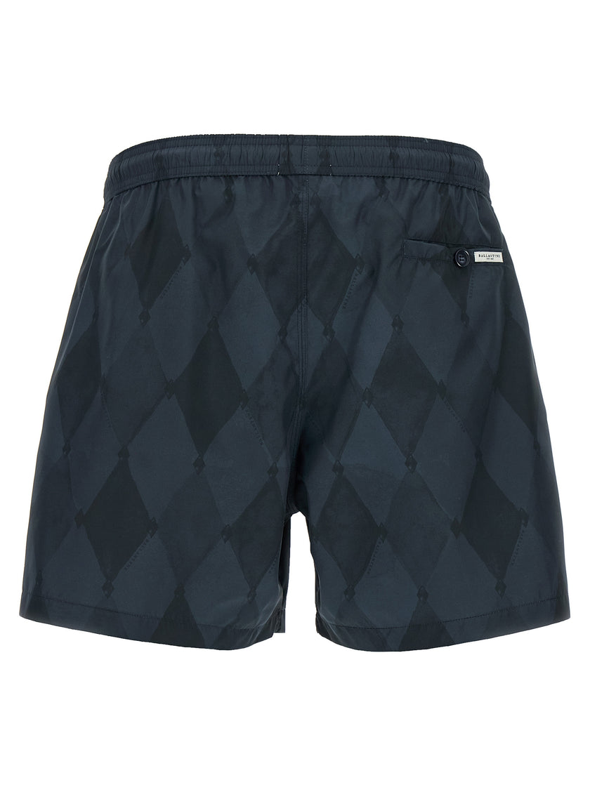 Ballantyne Blaue Badeshorts aus Polyester