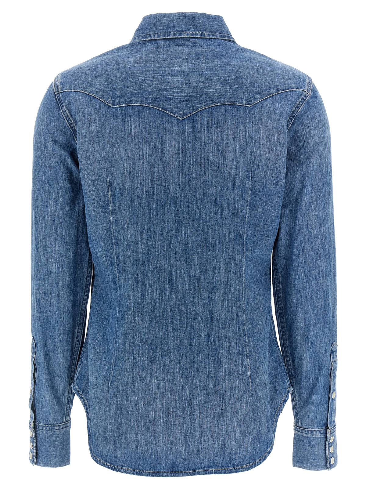 Polo Ralph Lauren Blaue Baumwollbluse