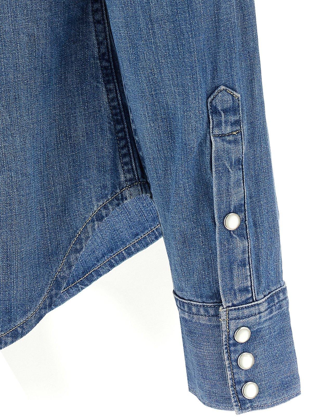 Polo Ralph Lauren Blaue Baumwollbluse