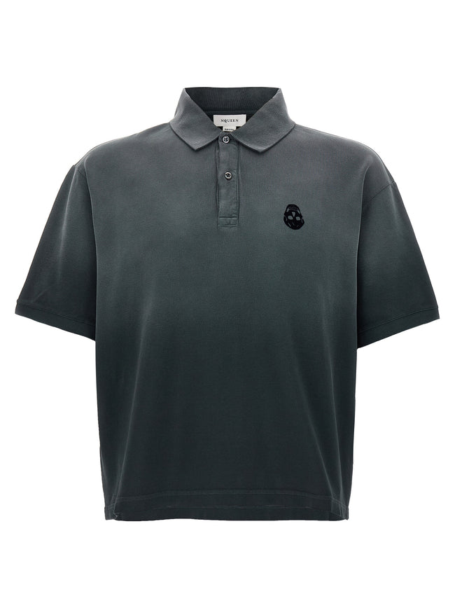 Alexander McQueen Graues Baumwoll-Sweatshirt