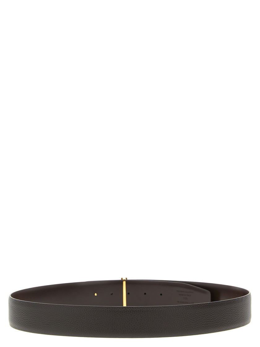 Tom Ford Brauner Kalbsleder Gürtel Regular