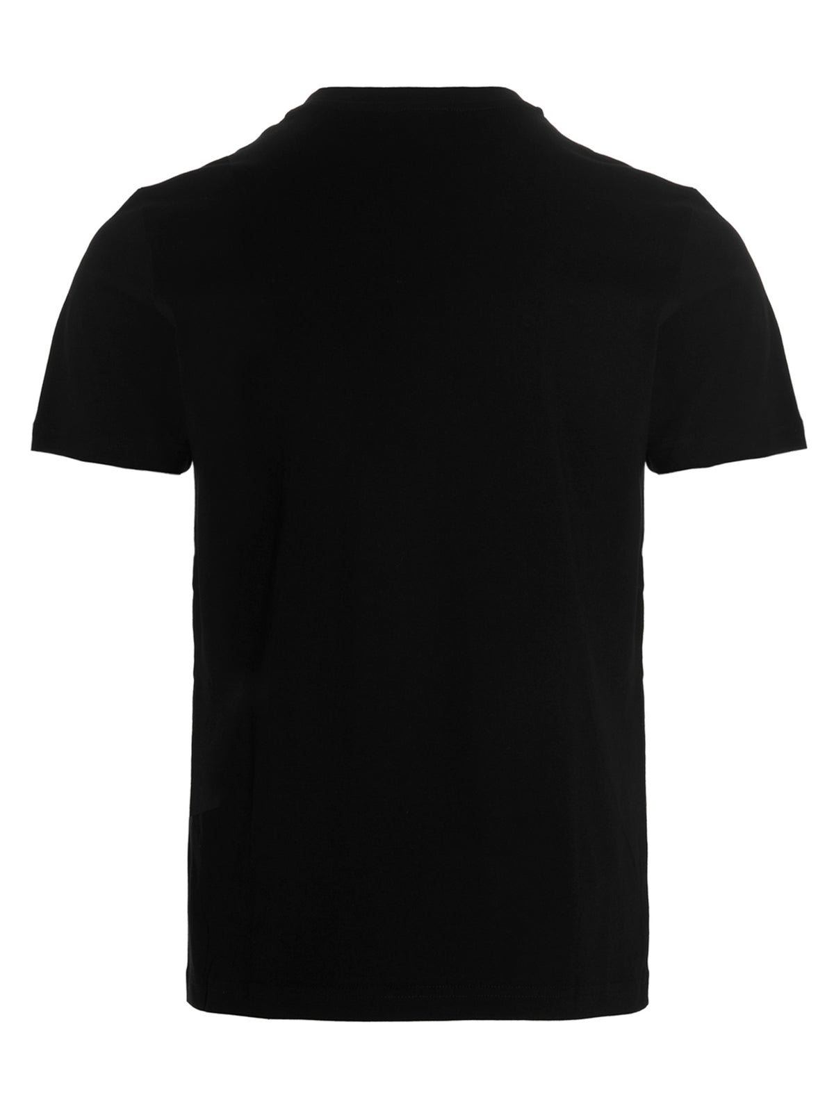 Diesel Schwarzes Baumwoll-T-Shirt