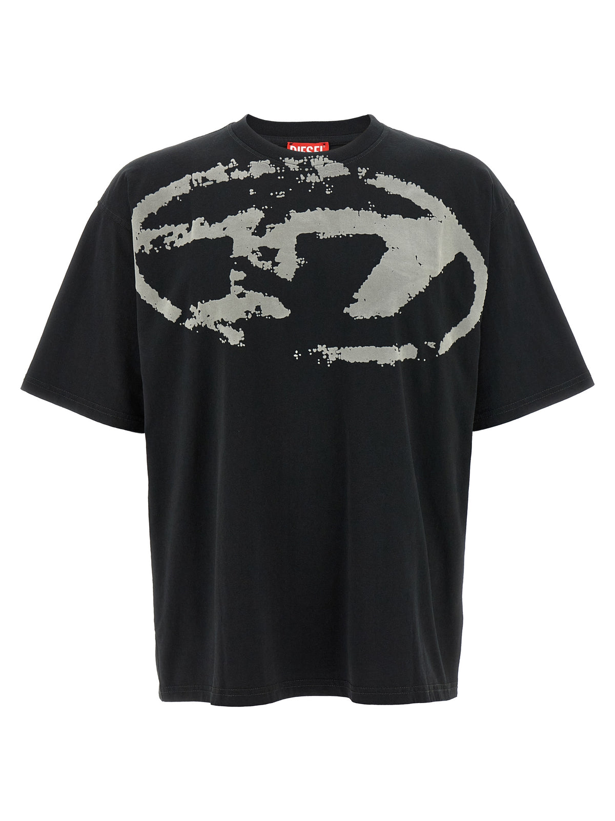 Diesel Black Cotton T-Shirt