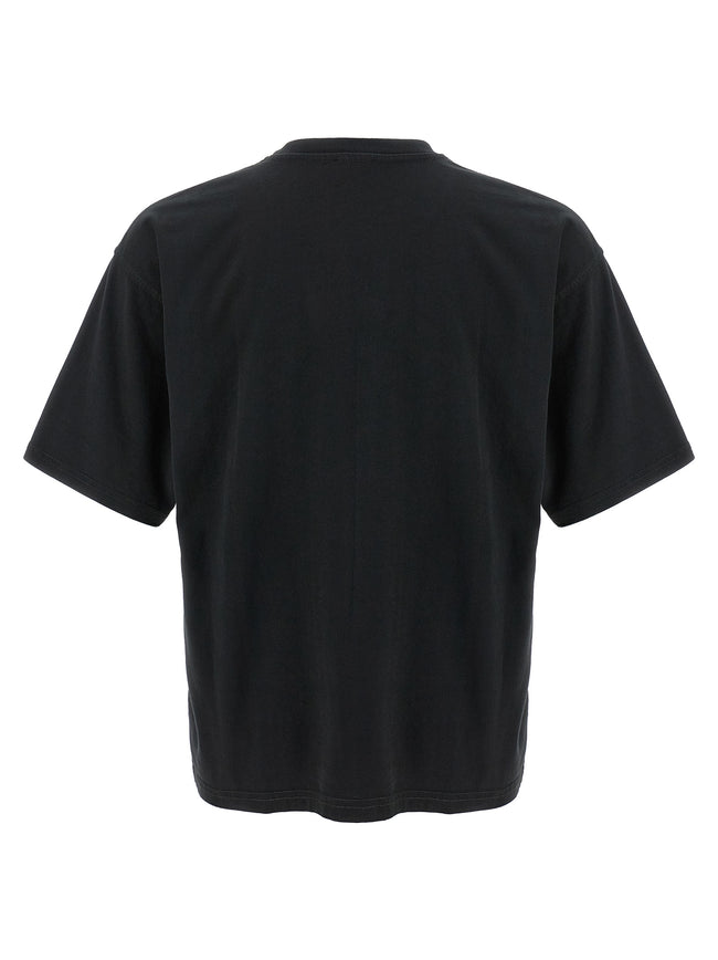 Diesel Schwarzes Baumwoll-T-Shirt