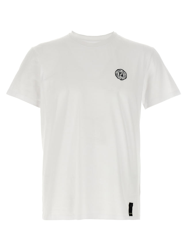 Fendi Weißes Baumwoll-T-Shirt