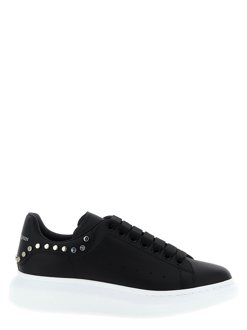 Alexander McQueen Schwarze Kalbsleder Chunky Sneaker