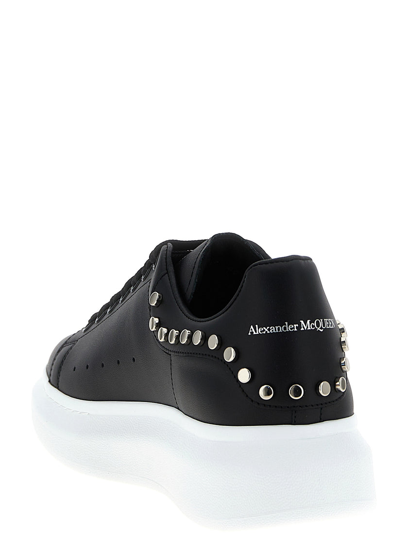 Alexander McQueen Schwarze Kalbsleder Chunky Sneaker