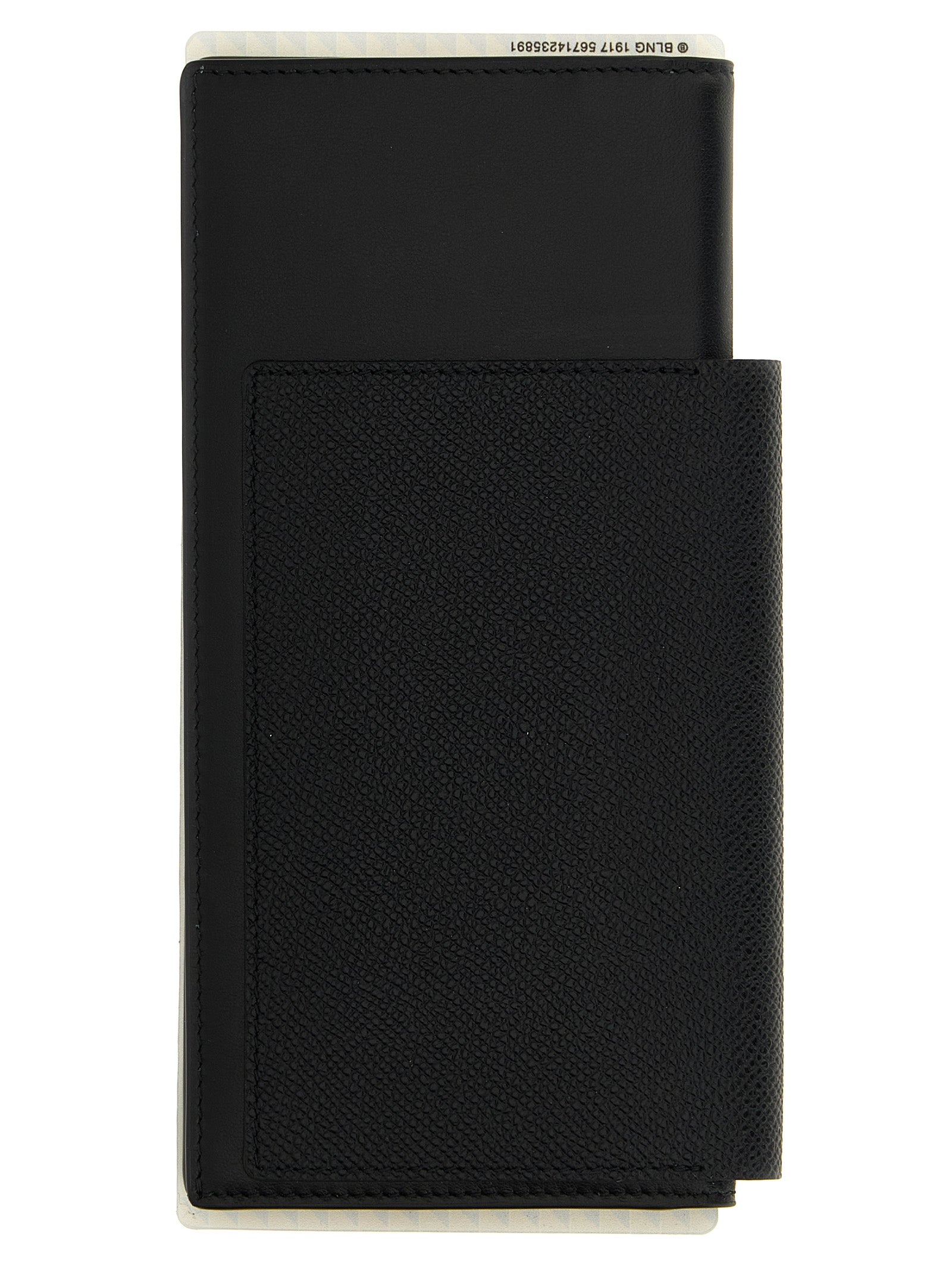 Balenciaga Schwarzes Leder Portemonnaie