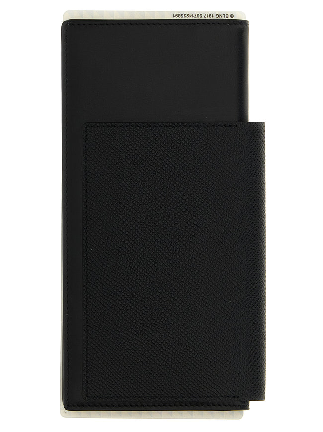 Balenciaga Schwarzes Leder Portemonnaie