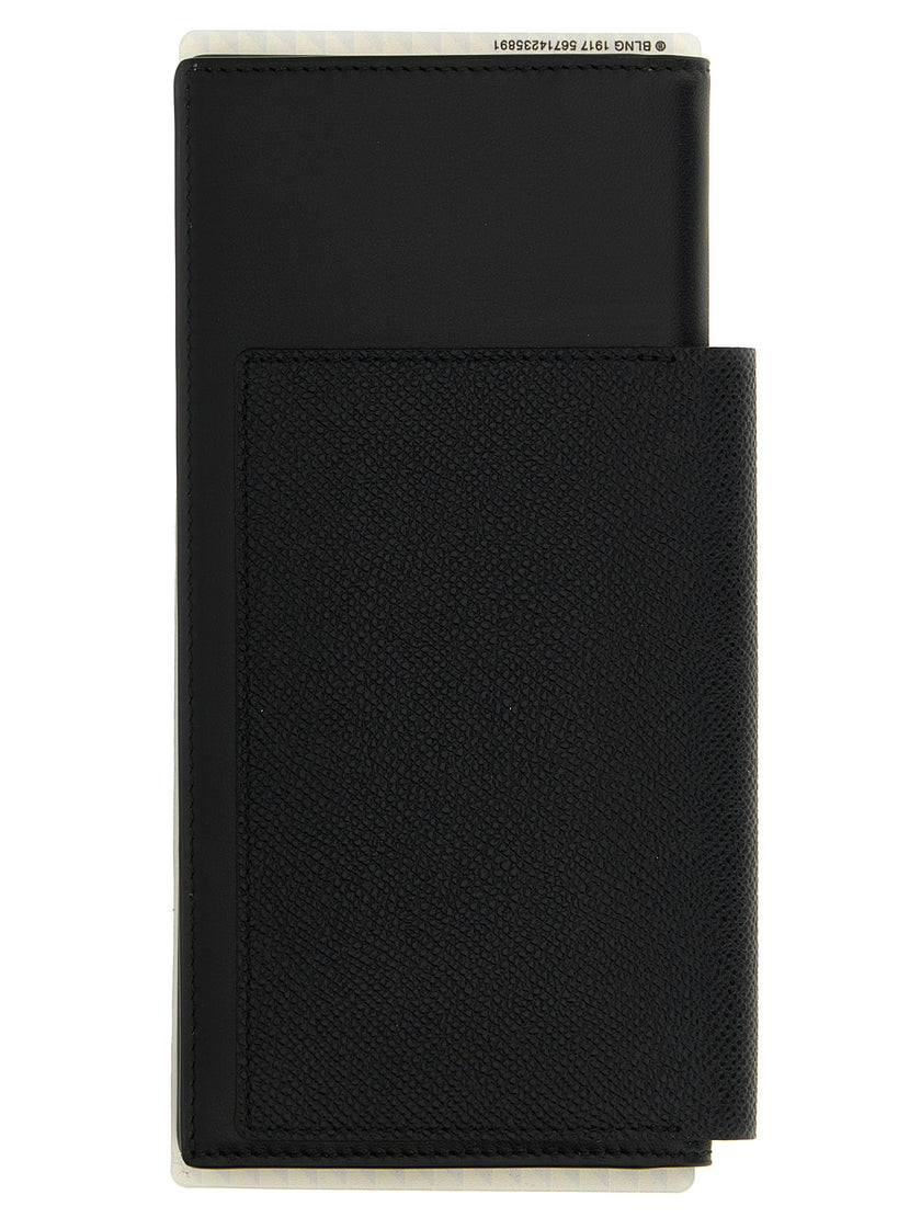 Balenciaga Schwarzes Leder Portemonnaie