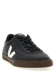 Veja Zweifarbige Low-Top-Sneaker aus echtem Leder
